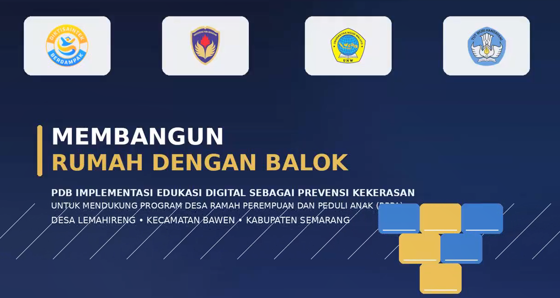Membangun Rumah dengan Balok