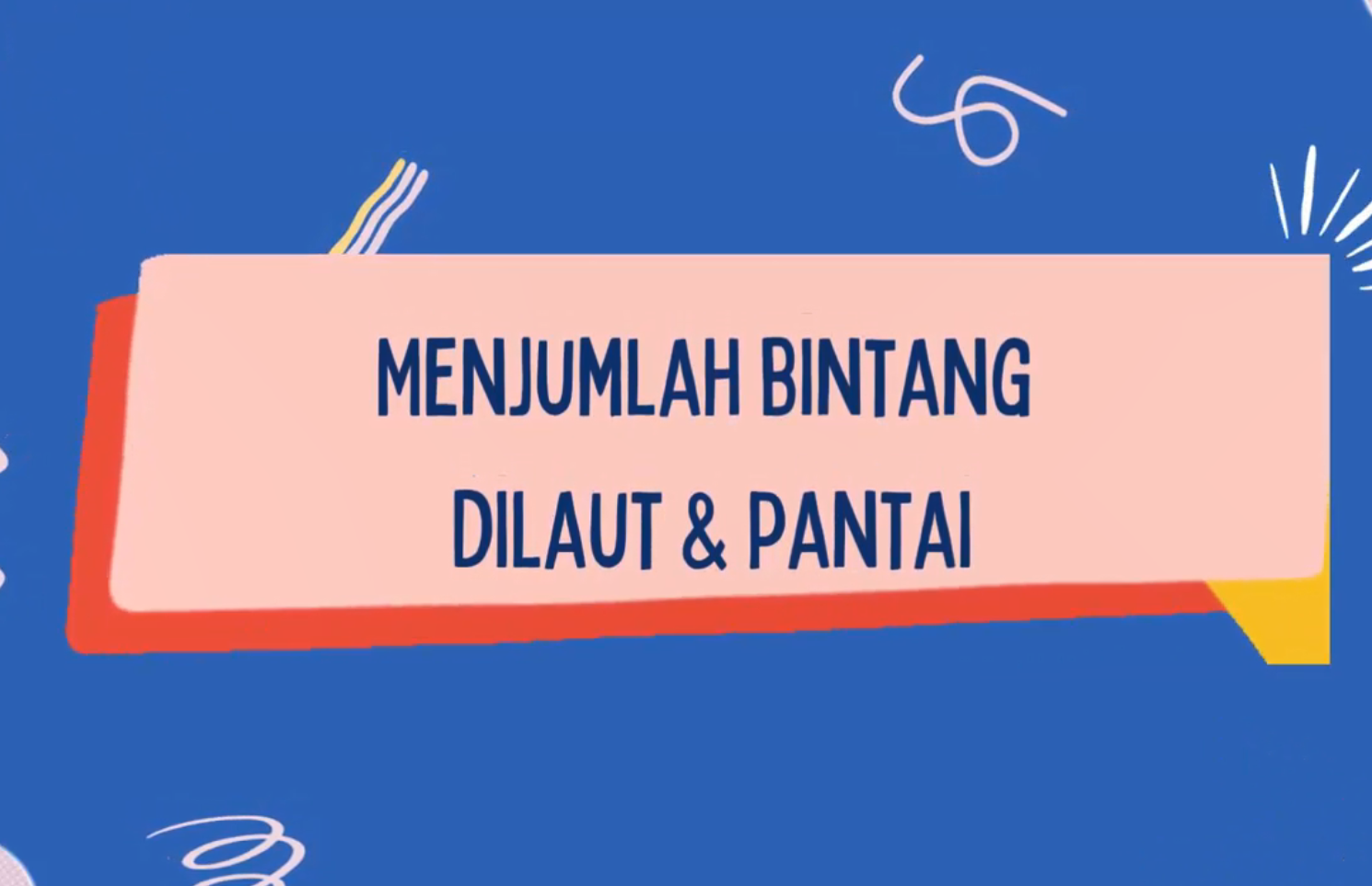 Menjumlah bintang dilaut dan pantai