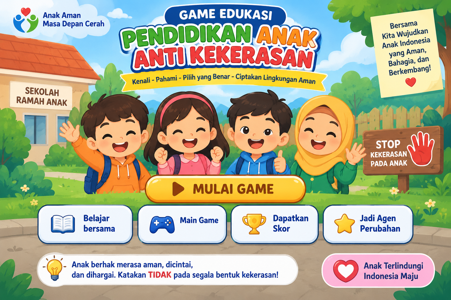 Pendidikan Anak Anti Kekerasan